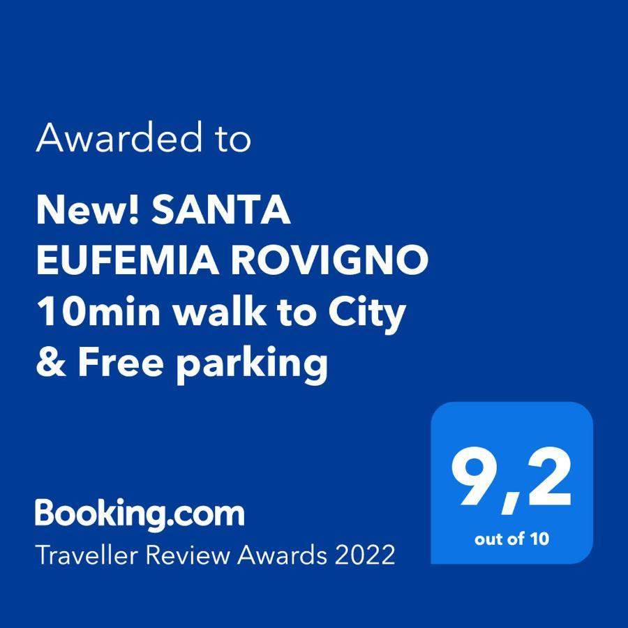 Santa Eufemia Rovinj 10Min Walk To City & Free Garage Parking Apartment ภายนอก รูปภาพ